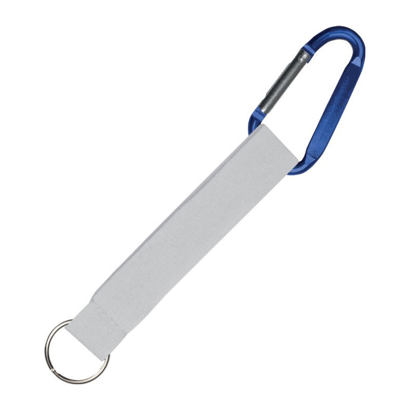 Unique carabiner RPET keychain