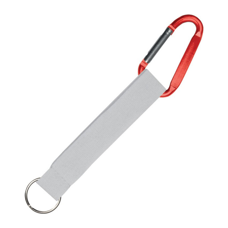 Unique carabiner RPET keychain