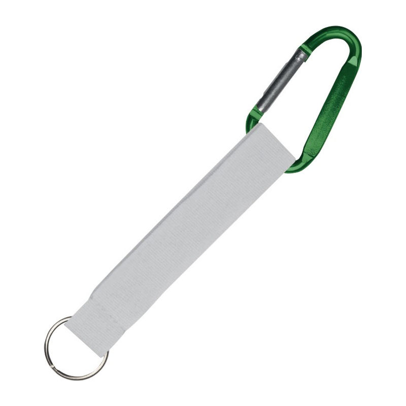 Unique carabiner RPET keychain