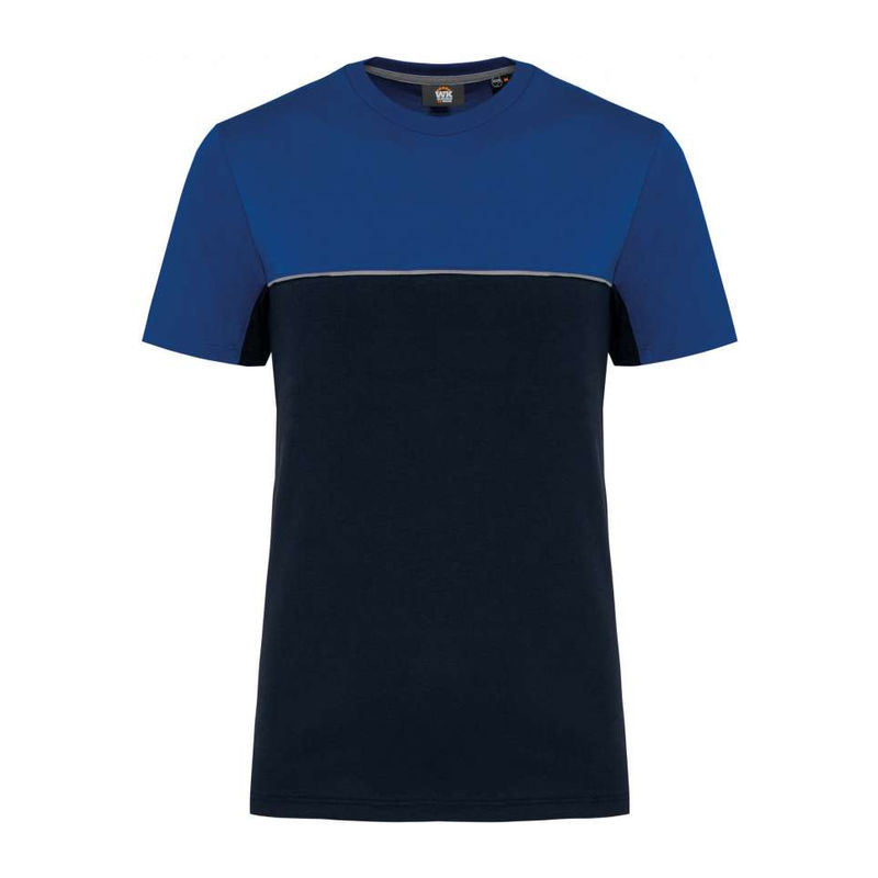 UNISEX ECO-FRIENDLY SHORT SLEEVE TWO-TONE T-SHIRT
