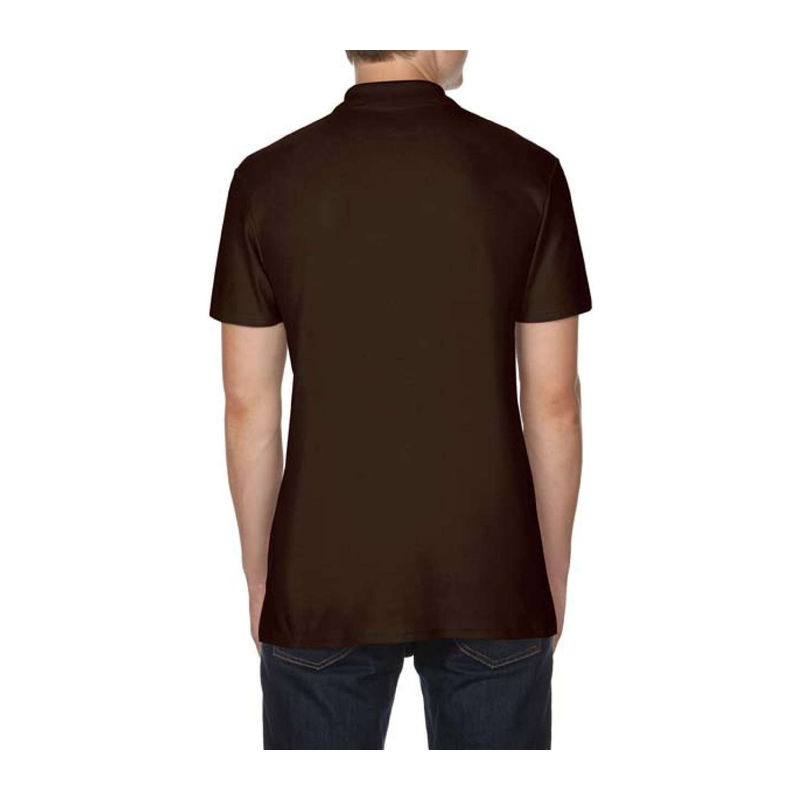 SOFTSTYLE® ADULT DOUBLE PIQUÉ POLO