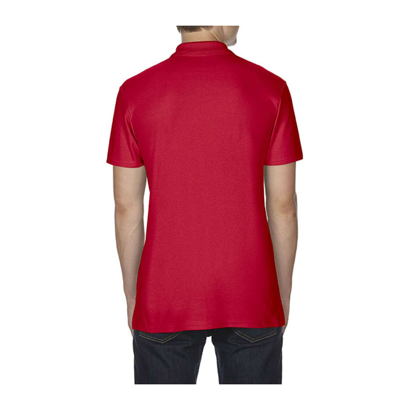 SOFTSTYLE® ADULT DOUBLE PIQUÉ POLO