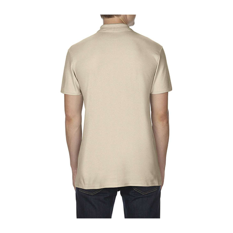 SOFTSTYLE® ADULT DOUBLE PIQUÉ POLO