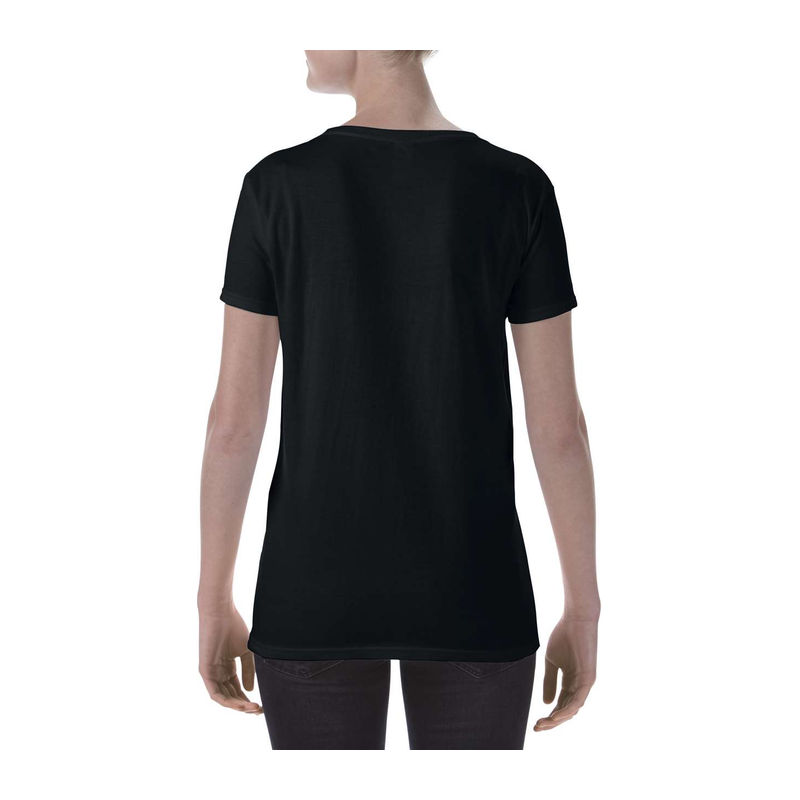 SOFTSTYLE® LADIES' DEEP SCOOP T-SHIRT