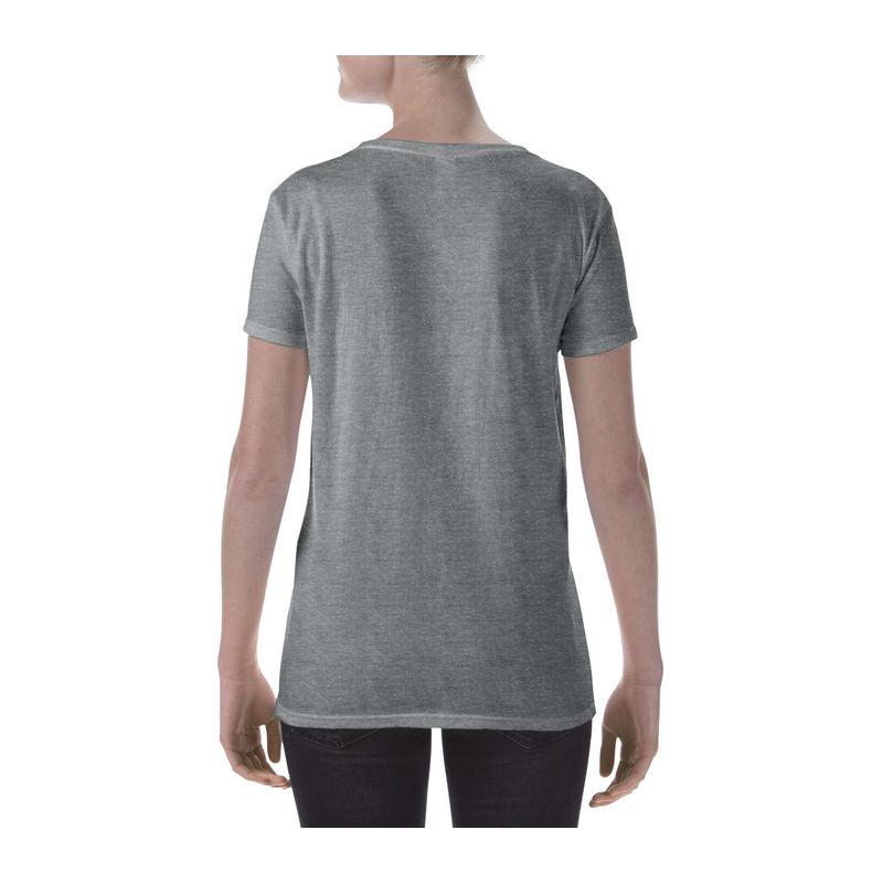 SOFTSTYLE® LADIES' DEEP SCOOP T-SHIRT