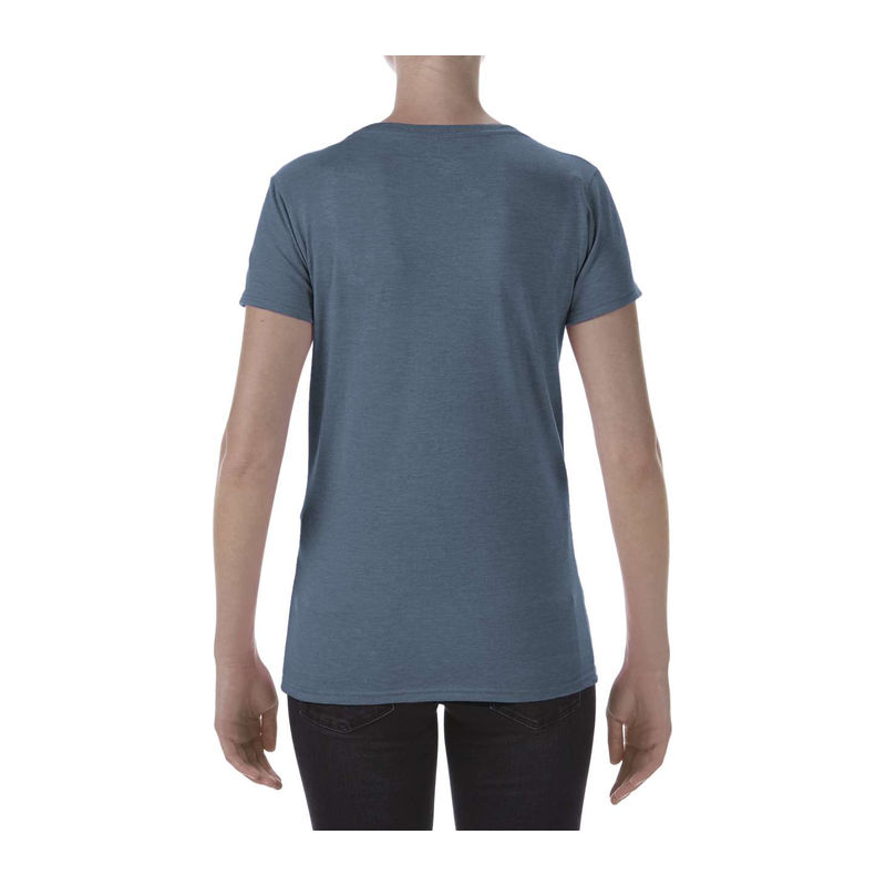 SOFTSTYLE® LADIES' DEEP SCOOP T-SHIRT