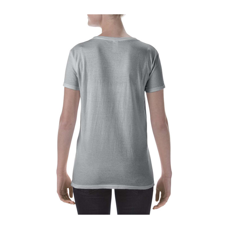 SOFTSTYLE® LADIES' DEEP SCOOP T-SHIRT