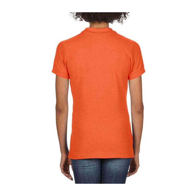 SOFTSTYLE® LADIES' DOUBLE PIQUÉ POLO