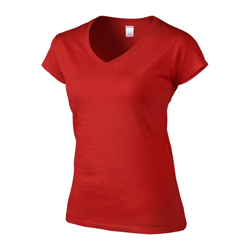 SOFTSTYLE® LADIES' V-NECK T-SHIRT