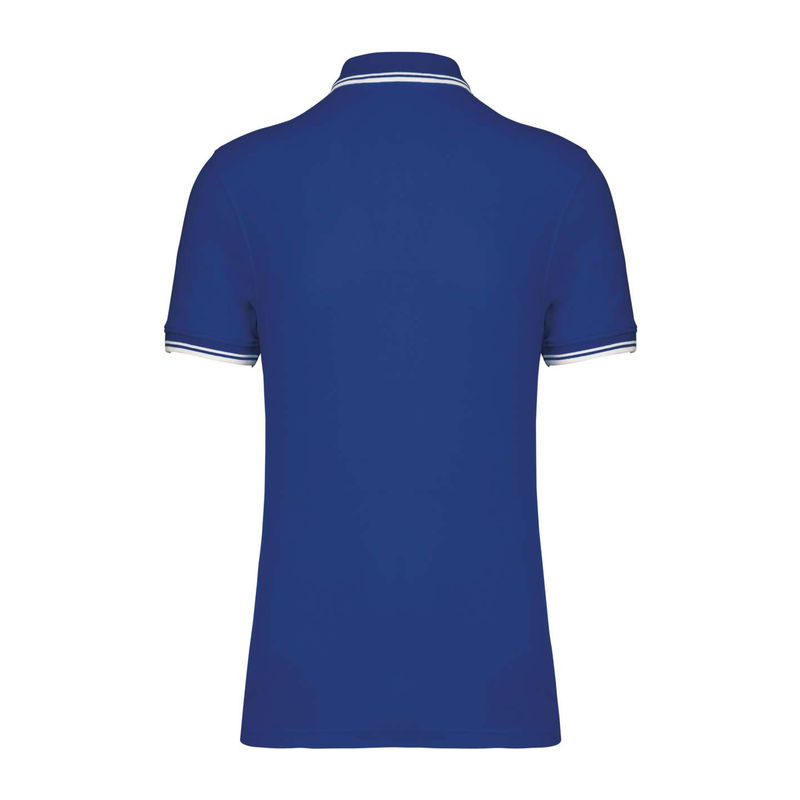 Men'S 2 Striped Short Sleeved Poloshirt