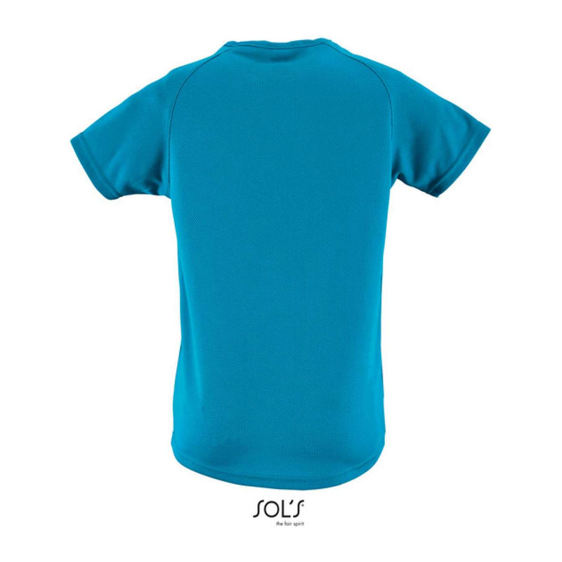 SOL'S SPORTY KIDS - RAGLAN-SLEEVED T-SHIRT