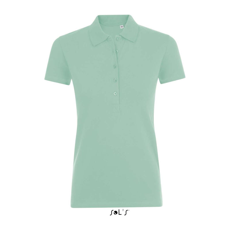 SOL'S PHOENIX WOMEN - COTTON-ELASTANE POLO SHIRT