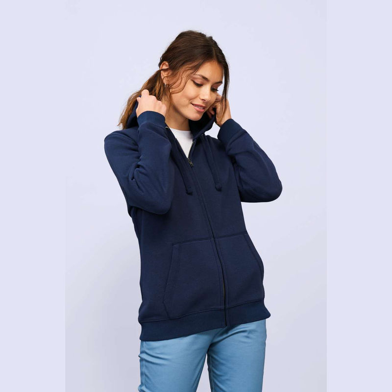 SOL'S Spike Women dámská mikina na zip s kapucí