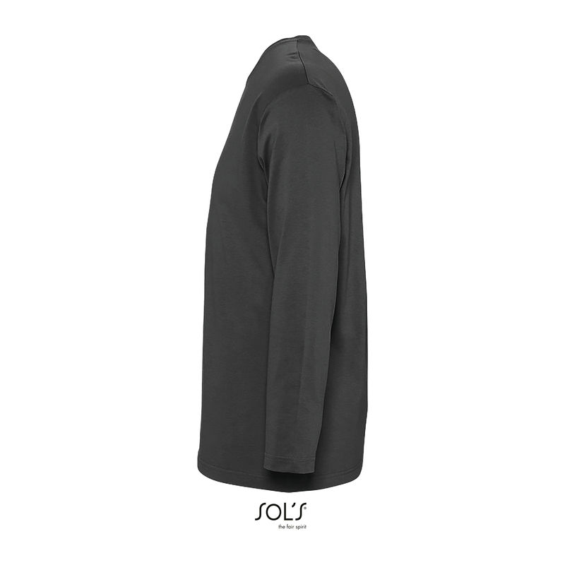 SOL'S MONARCH - MEN'S ROUND COLLAR LONG SLEEVE T-S
