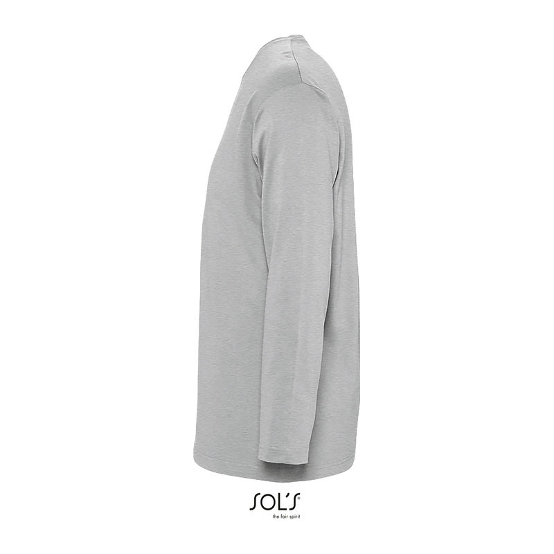 SOL'S MONARCH - MEN'S ROUND COLLAR LONG SLEEVE T-S