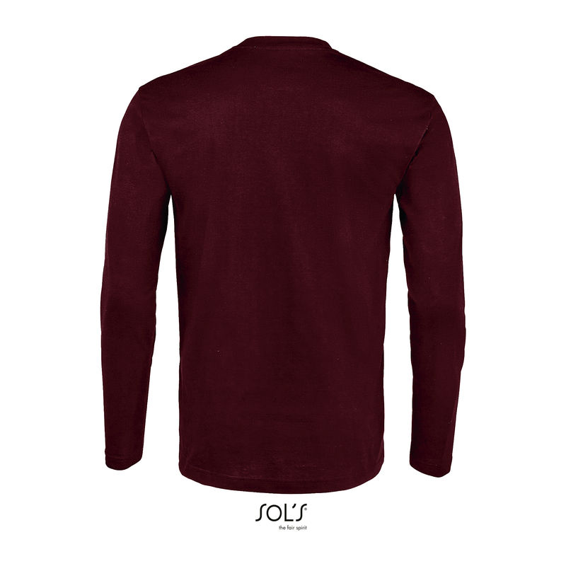 SOL'S MONARCH - MEN'S ROUND COLLAR LONG SLEEVE T-S