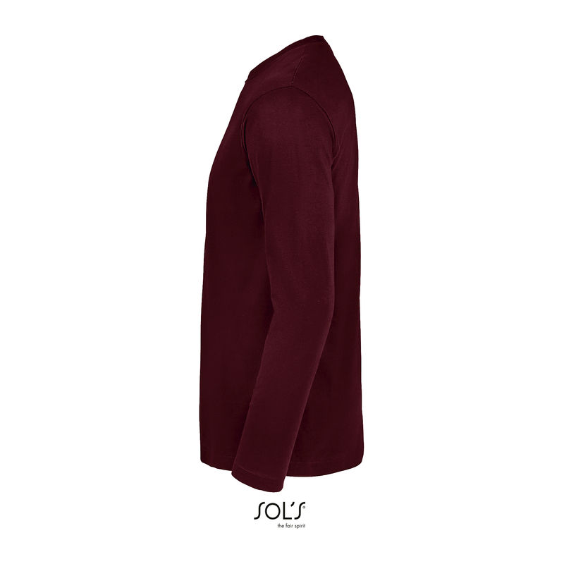 SOL'S MONARCH - MEN'S ROUND COLLAR LONG SLEEVE T-S