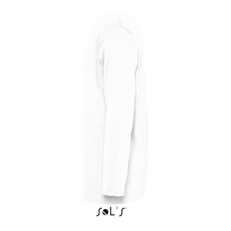 SOL'S MONARCH - MEN'S ROUND COLLAR LONG SLEEVE T-S
