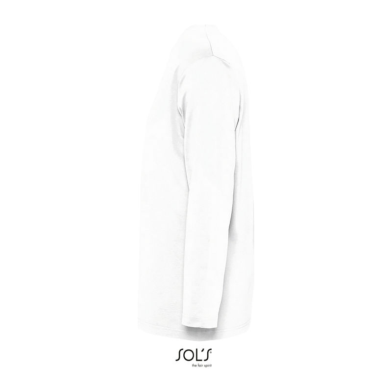 SOL'S MONARCH - MEN'S ROUND COLLAR LONG SLEEVE T-S