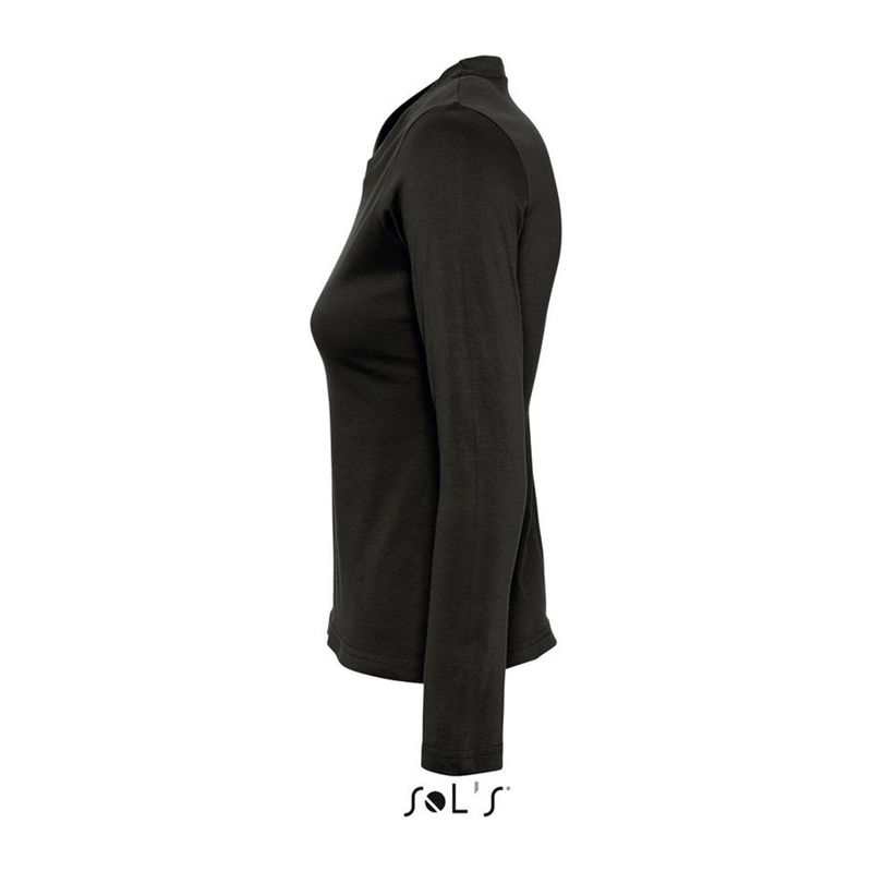 SOL'S MAJESTIC - WOMEN'S ROUND COLLAR LONG SLEEVE 