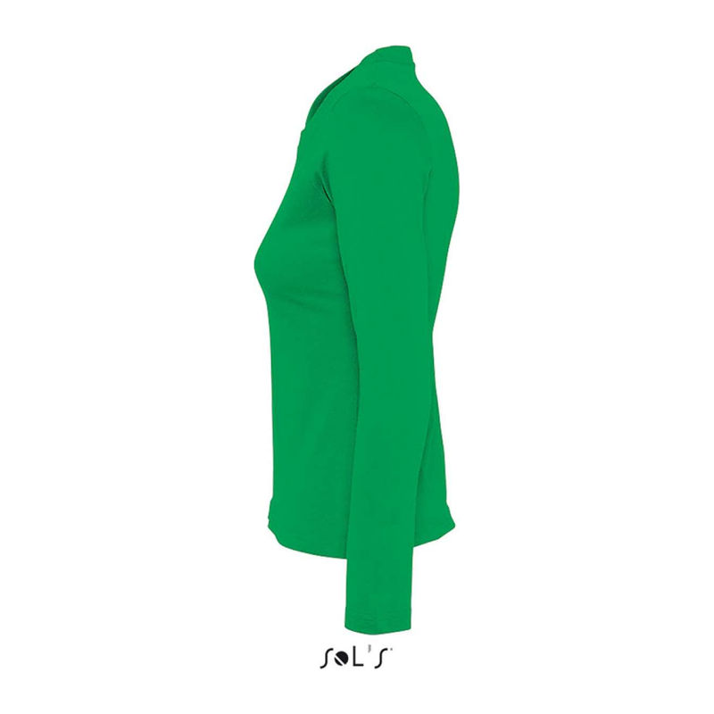 SOL'S MAJESTIC - WOMEN'S ROUND COLLAR LONG SLEEVE 