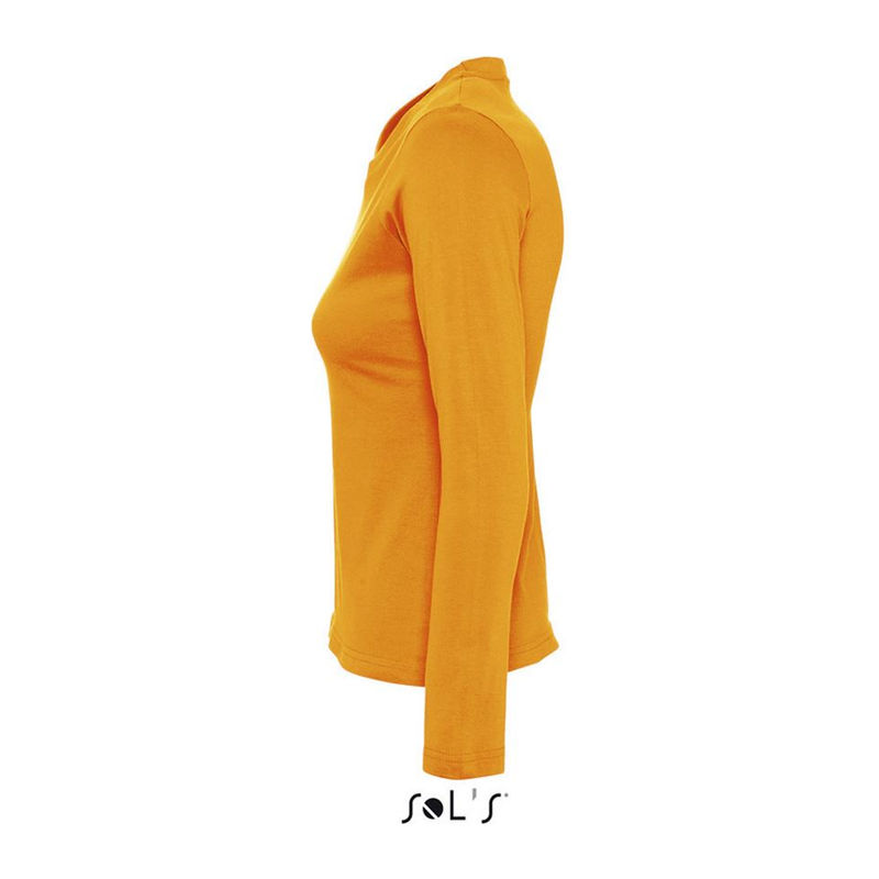 SOL'S MAJESTIC - WOMEN'S ROUND COLLAR LONG SLEEVE 