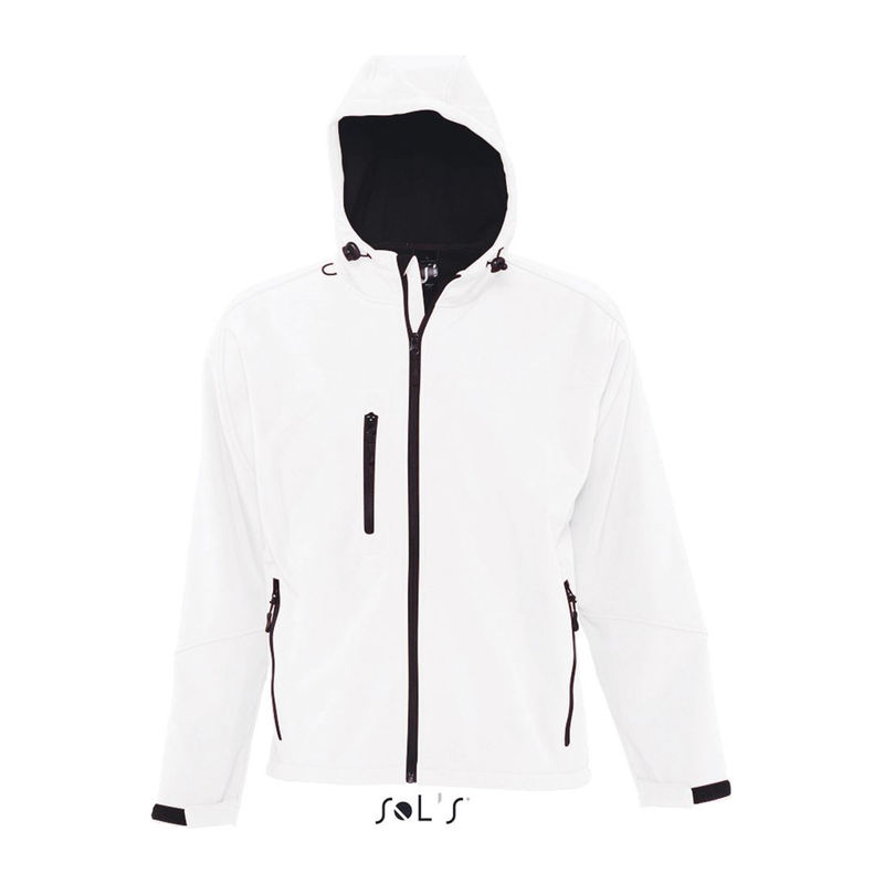 SOL'S REPLAY MEN - HOODED SOFTSHELL