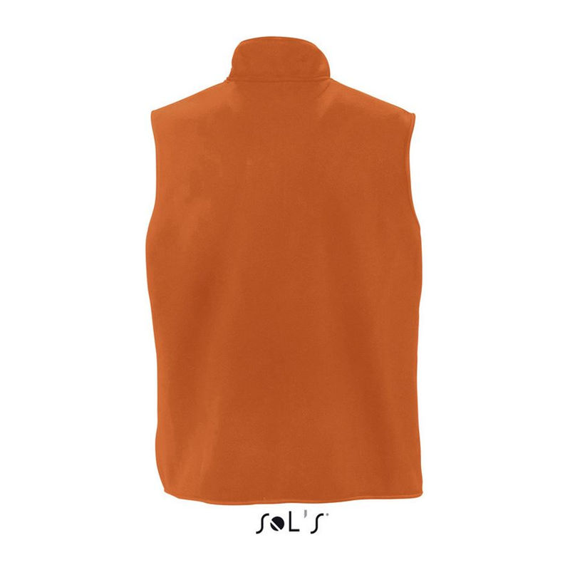 SOL'S NORWAY - UNISEX SLEEVELESS FLEECE CARDIGAN