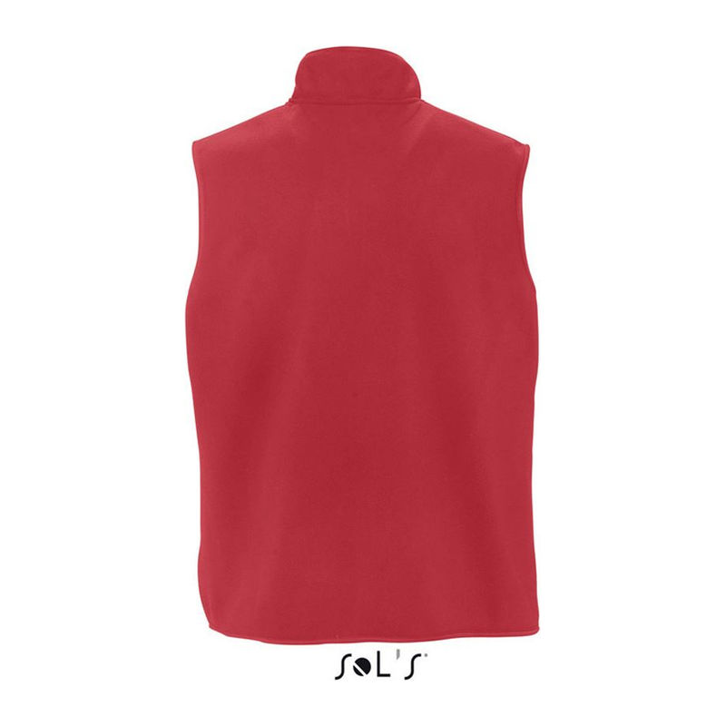 SOL'S NORWAY - UNISEX SLEEVELESS FLEECE CARDIGAN