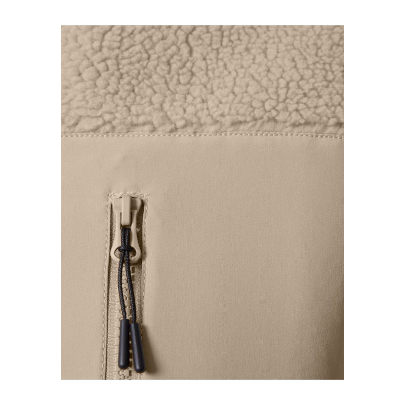 Unisex volná sherpa bunda Brooker