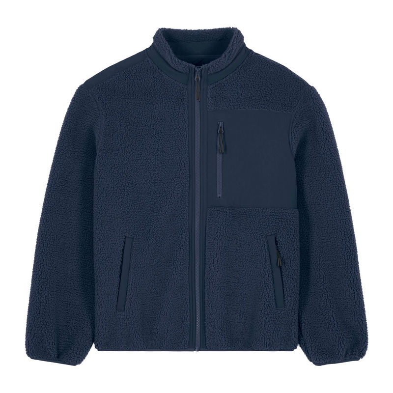 Unisex volná sherpa bunda Brooker