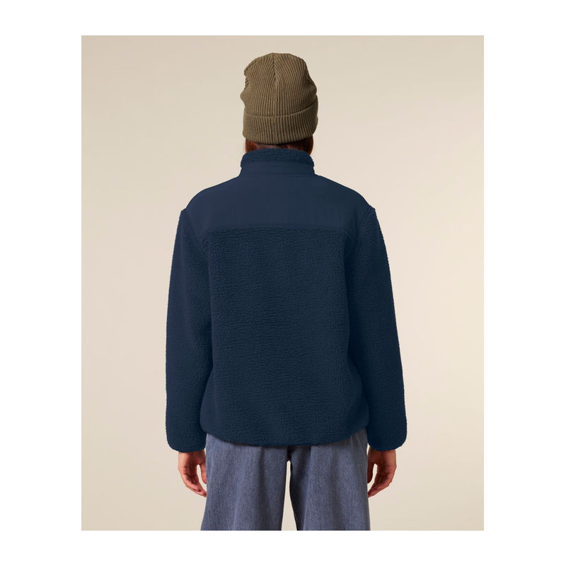 Unisex volná sherpa bunda Brooker