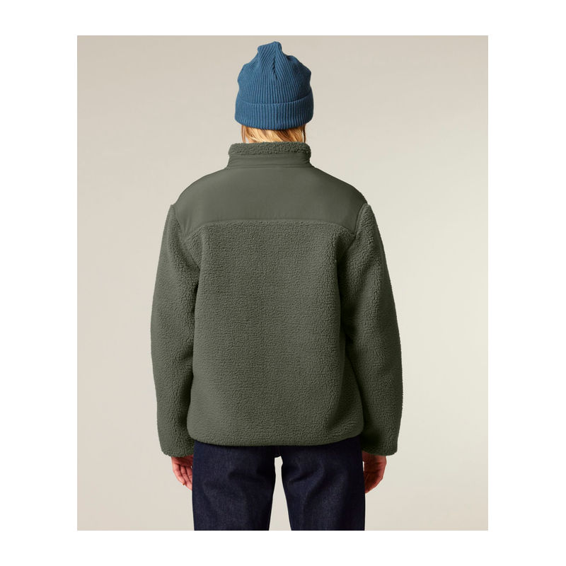 Unisex volná sherpa bunda Brooker