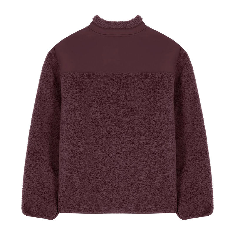 Unisex volná sherpa bunda Brooker