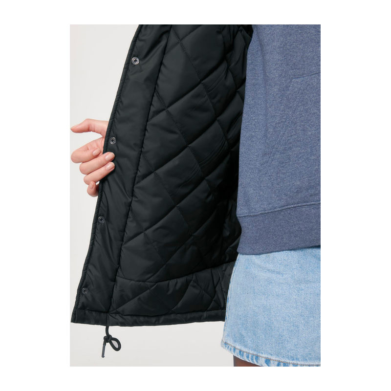 Unisex prošívaná parka Padded Parker