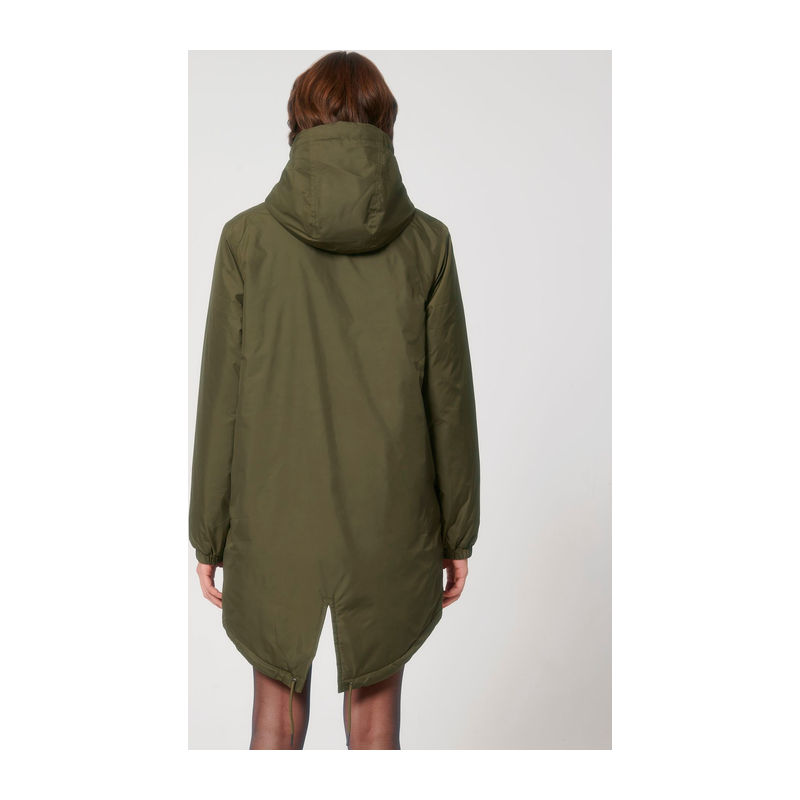 Unisex prošívaná parka Padded Parker