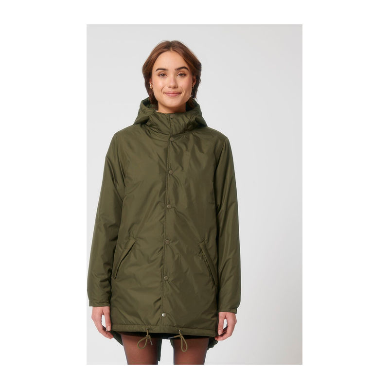 Unisex prošívaná parka Padded Parker