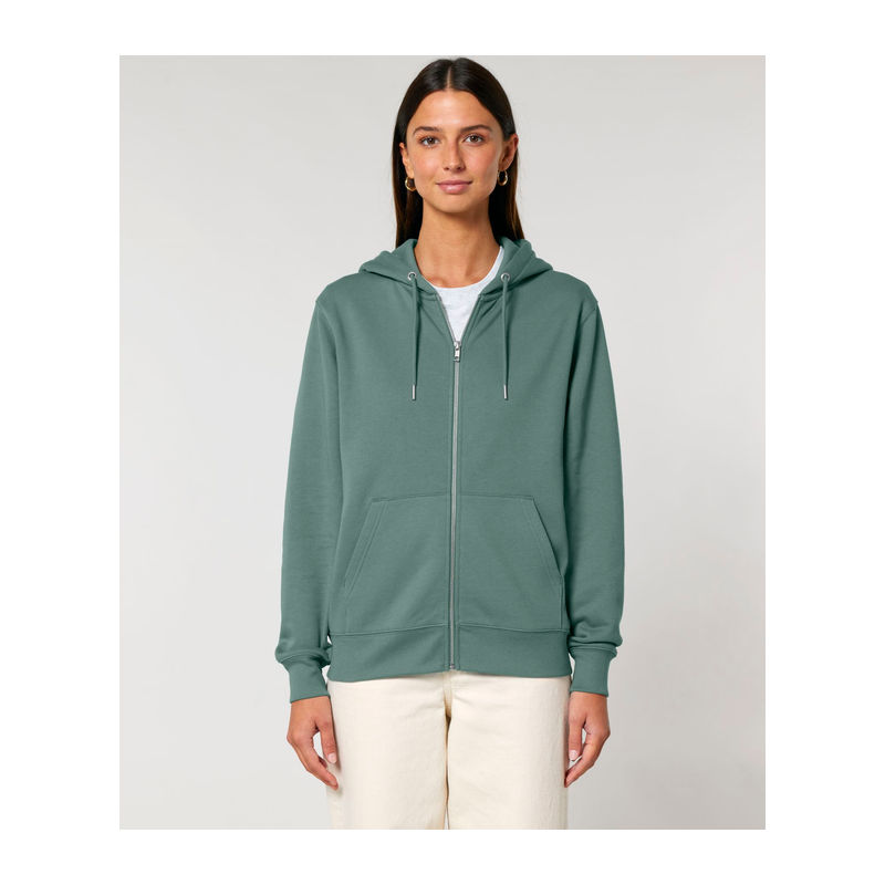 Unisex mikina na zip Cultivator 2.0