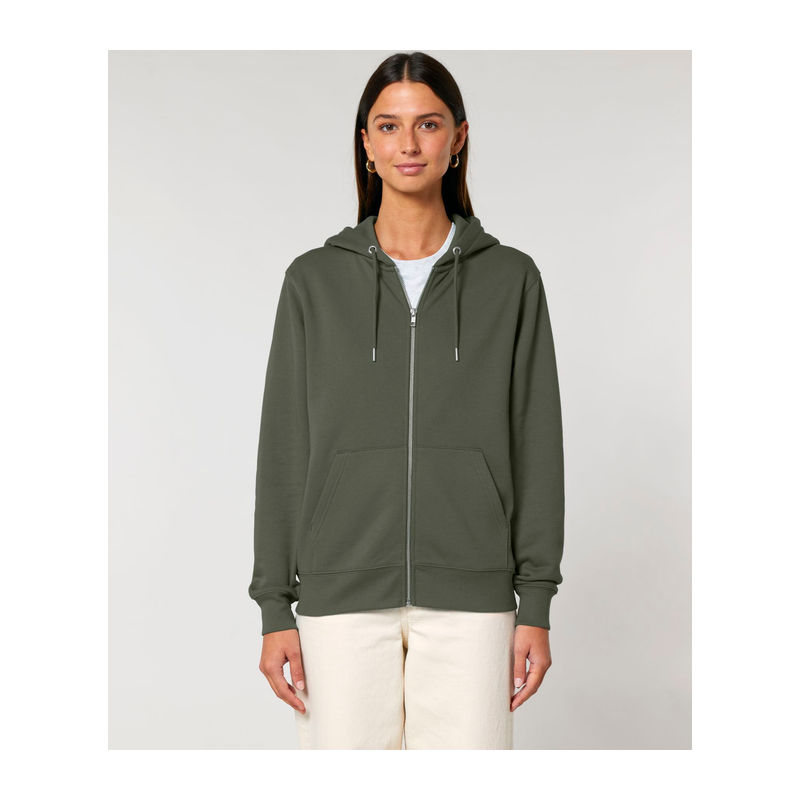 Unisex mikina na zip Cultivator 2.0