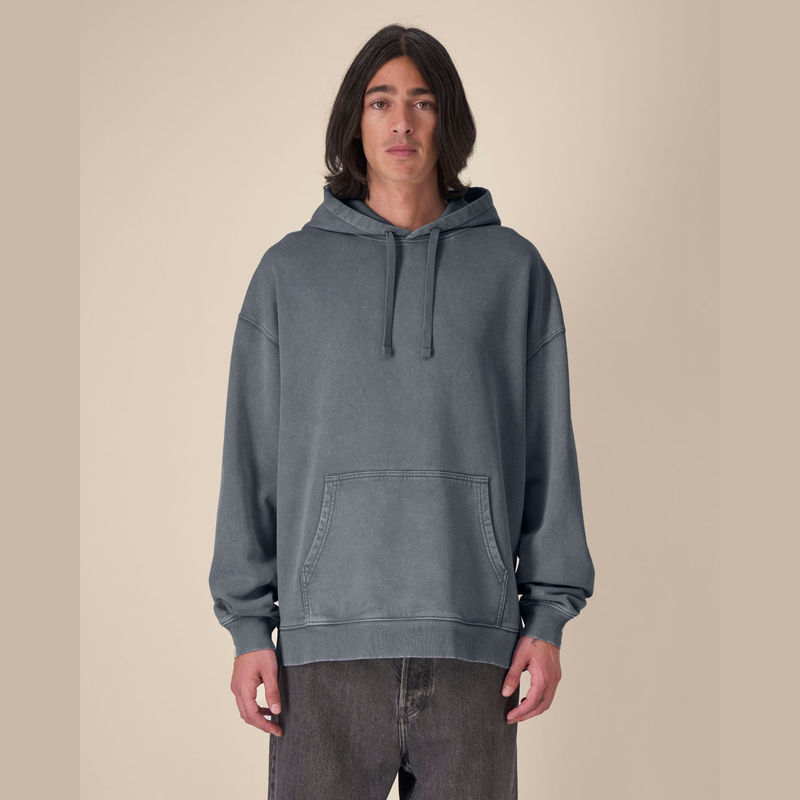 Slammer 2.0 vintage oversized mikina s kapucí