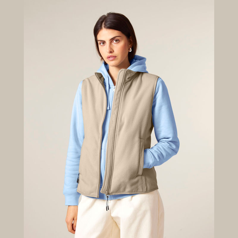 Stella Quester women's sleeveless fleece jacket