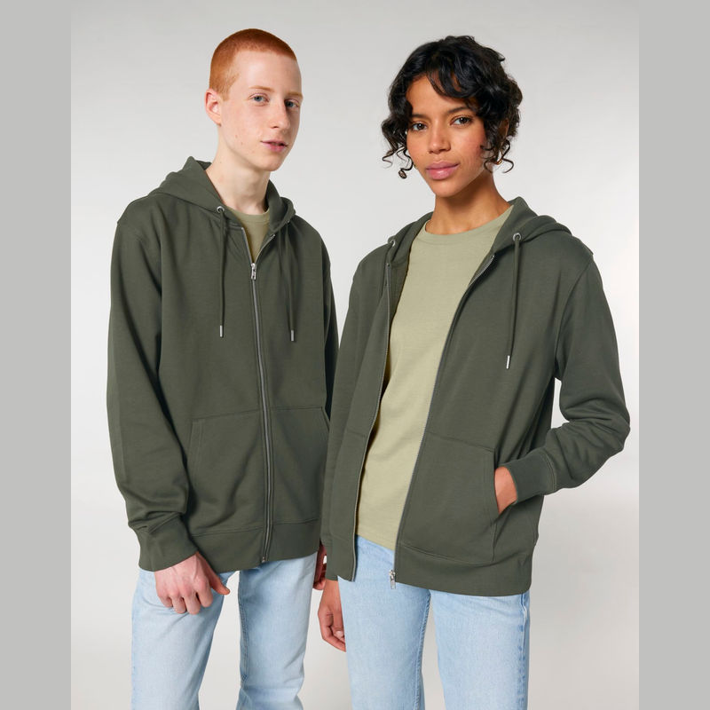 Cultivator 2.0 unisex mikina na zip s kapucí