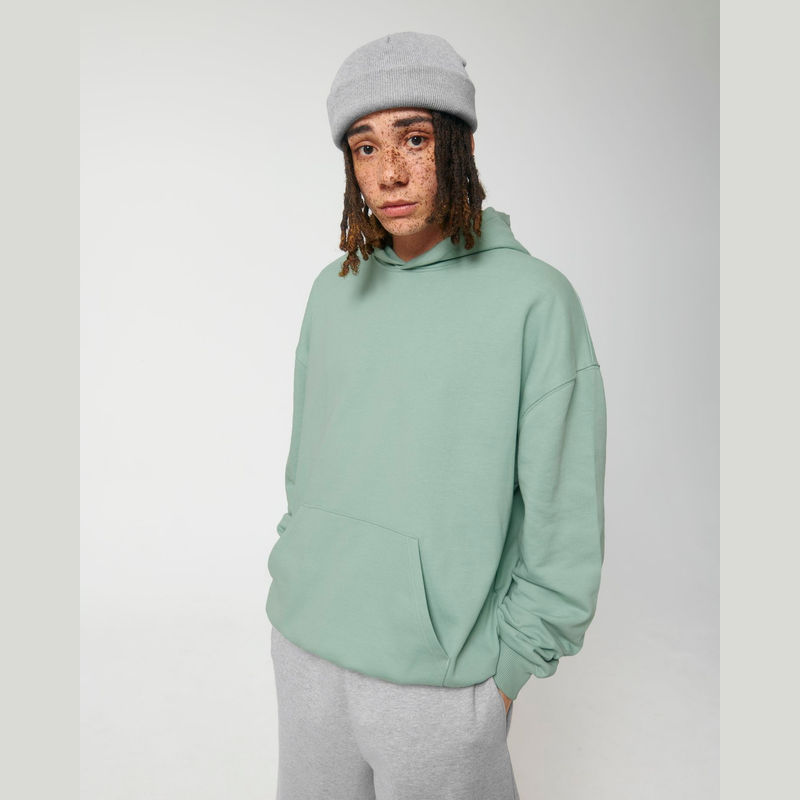 Cooper Dry unisex boxy mikina s kapucí