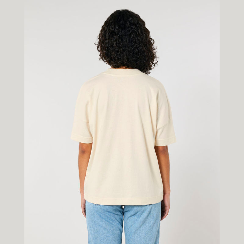Blaster unisex oversized high neck t-shirt