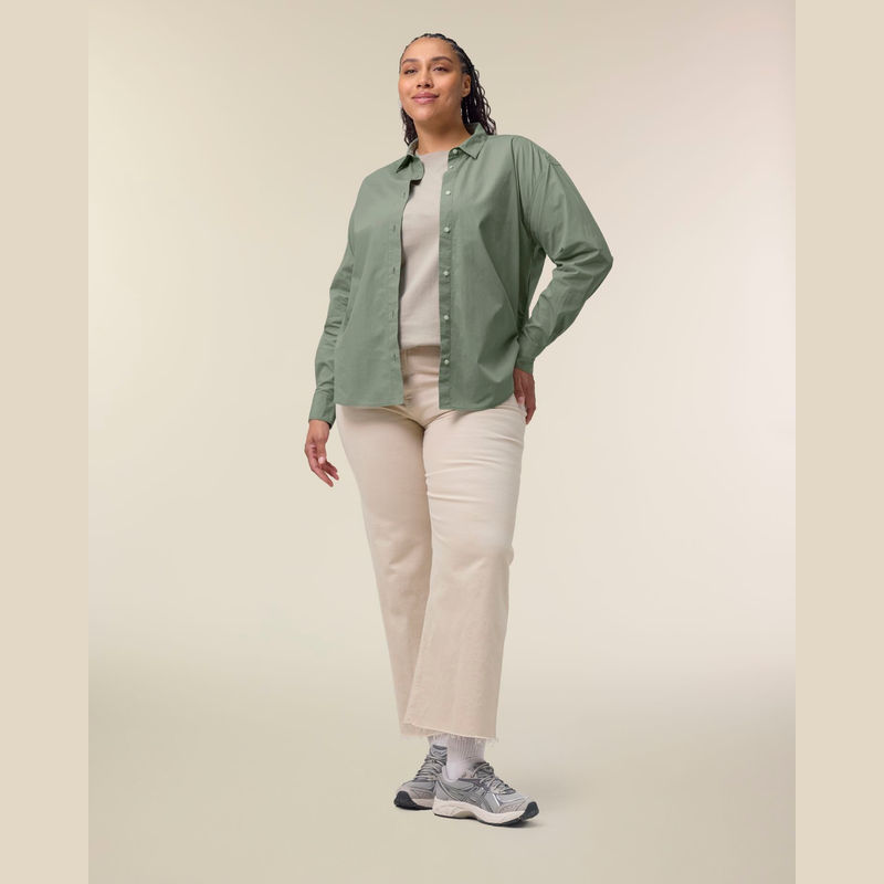 Stella Styler women's relaxed poplin shirt