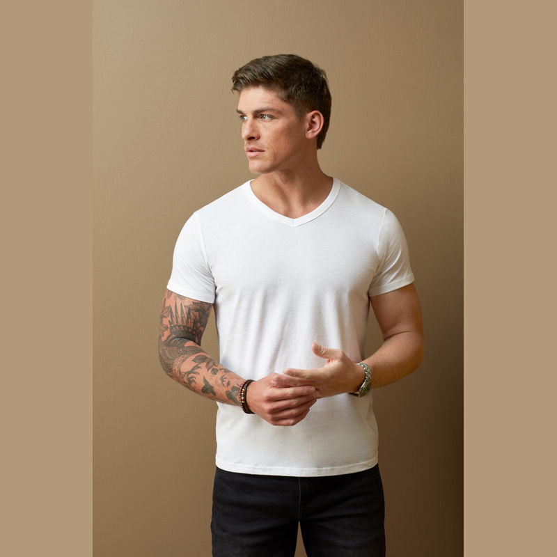 Ben unisex tričko s V-výstřihem