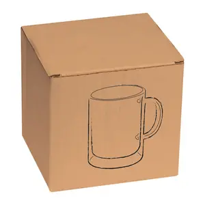 Dvojstenný sklenený hrnček Caracas, 350 ml