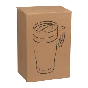 Plastový termohrnček Fort Worth, 400 ml