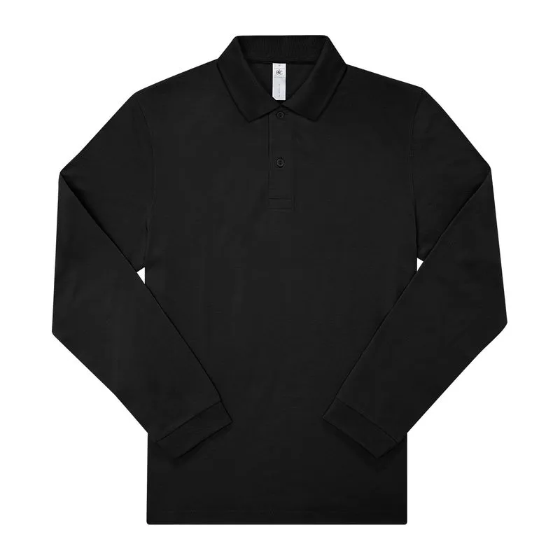 B&C My Polo 180 pánská polokošile s dlouhým rukáve