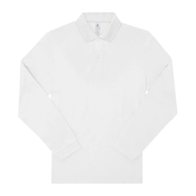 B&C My Polo 180 pánská polokošile s dlouhým rukáve